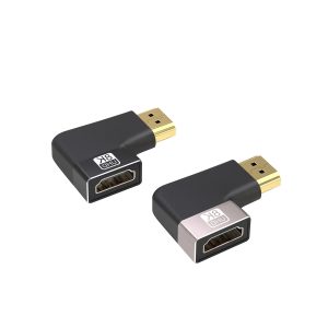HDMI Male~Female 8K Right Adapter