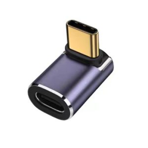 Type-C Male~Female 40Gbps L Shape Adapter
