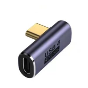 Type-C Male~Female 40Gbps T Shape Adapter
