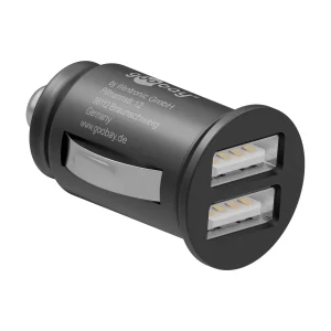 Goobay Dual-USB 12 W Car Charger