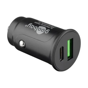 Goobay Dual-USB Fast USB-C PD 27W Car Charger
