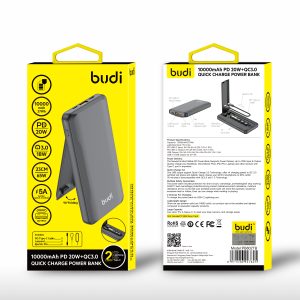 budi PB802TB 20W 10000mAH Power Bank W/Storage