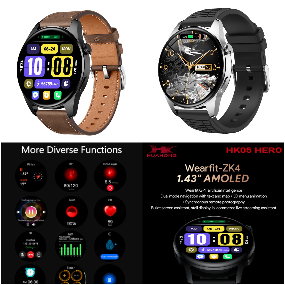 HK05 Hero Smart Watch - Image 2
