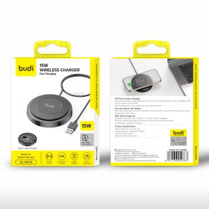 budi WL300B 15W Wireless Charger