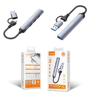 LDNIO DS-64U USB+Type-C to 4*USB HUB