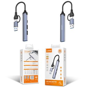 LDNIO DS-64C USB+Type-C to Type-C+3*USB HUB