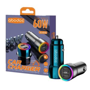Abodos AS-GS32 Type-C*2 60W Car Charger