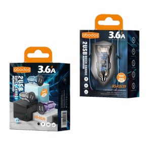 Abodos AS-GS39 2U 3.6A Car Charger