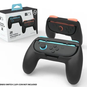 Hyperkin Pro Handle Attachment Set for Nintendo Switch 2 Joy-Cons (2 Pack)