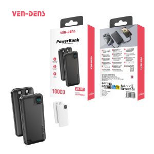 VEN-DENS VD-PB060 10000mAh Power Bank W/Cable