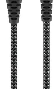 Goobay Lightning USB-A Textile 1m Cable with Metal Plugs