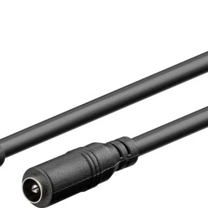 Goobay DC Extension 10m Cable 5.5 x 2.1mm – Black