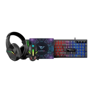 Alcatroz X-Craft Basecamp 4-in-1 Wired Gaming Combo