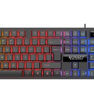 Alcatroz X-Craft XC 1000 Gaming USB Wired Keyboard and Mouse – Black