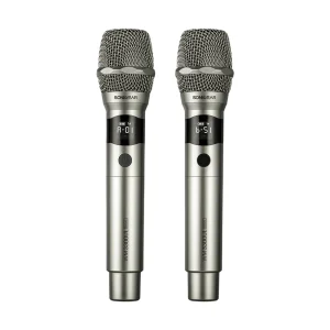 SonicGear WM 3300 UL Dual Professional UHF Wireless Microphone – Platinum