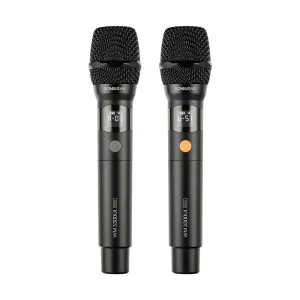 SonicGear WM 3300 UL Dual Professional UHF Wireless Microphone – Obsidian