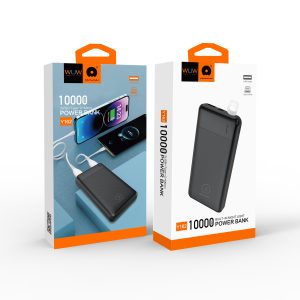 WUW-Y162 10000mAh Power Bank W/Light