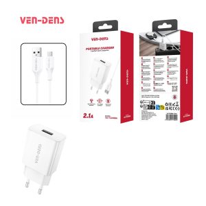 VEN-DENS VD-TC016BA 2.1A Charger – Micro