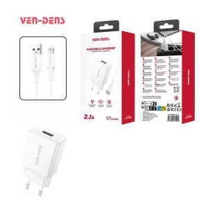 VEN-DENS VD-TC016BA 2.1A Charger – iPhone
