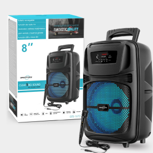 GTS-1672 Bluetooth 8″ Speaker W/Mic