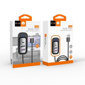 WUW-C245 Multi-Port 3.1A Cable Adapter
