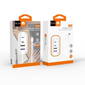 WUW-C246 Multi-Port 3.1A Cable Adapter